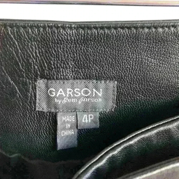 REM Garson Straight Leg Leather Pants - Picture 4 of 9